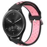 Cinturino sportivo in silicone traspirante perforato da 20 mm, For Garmin Vivomove Sport