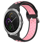 Cinturino sportivo in silicone traspirante perforato da 20 mm, For Garmin Vivoactive3