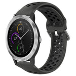Cinturino sportivo in silicone traspirante perforato da 20 mm, For Garmin Vivoactive3
