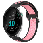 Cinturino sportivo in silicone traspirante perforato da 20 mm, For Garmin Forerunner 55