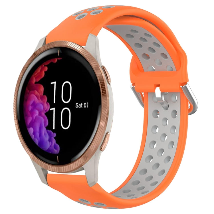 Cinturino sportivo in silicone traspirante perforato da 20 mm, For Garmin Venu