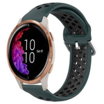 Cinturino sportivo in silicone traspirante perforato da 20 mm, For Garmin Venu