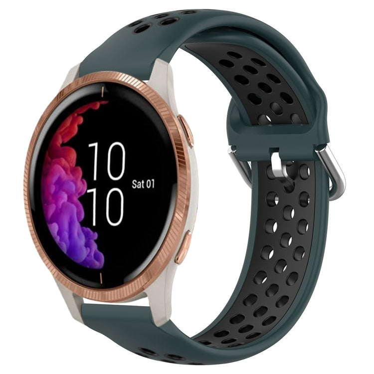 Cinturino sportivo in silicone traspirante perforato da 20 mm, For Garmin Venu