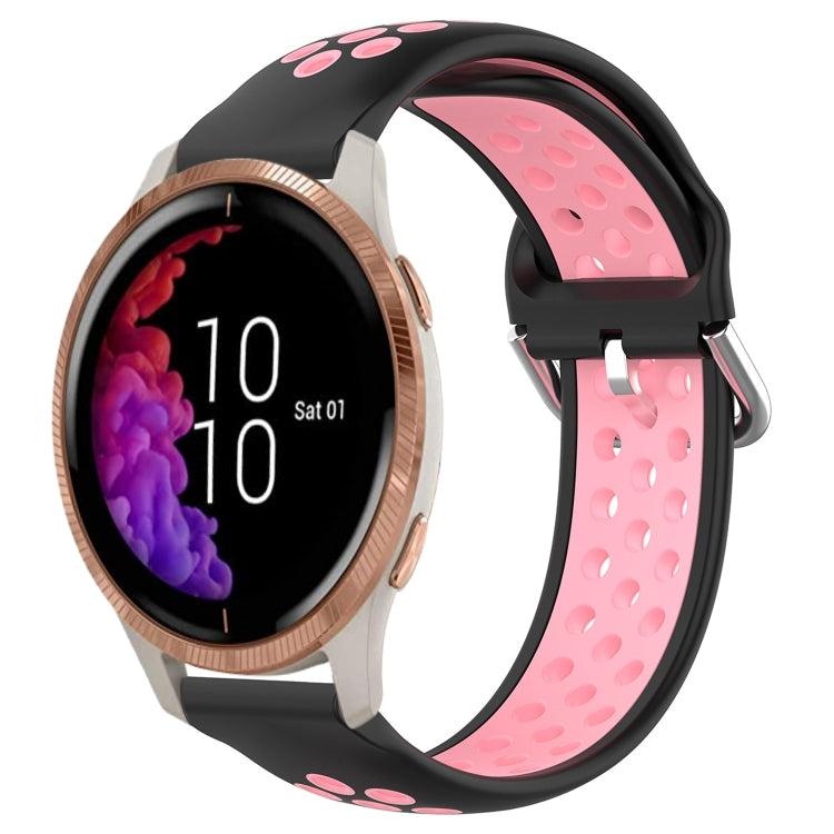 Cinturino sportivo in silicone traspirante perforato da 20 mm, For Garmin Venu