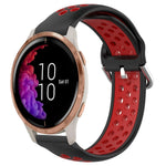 Cinturino sportivo in silicone traspirante perforato da 20 mm, For Garmin Venu
