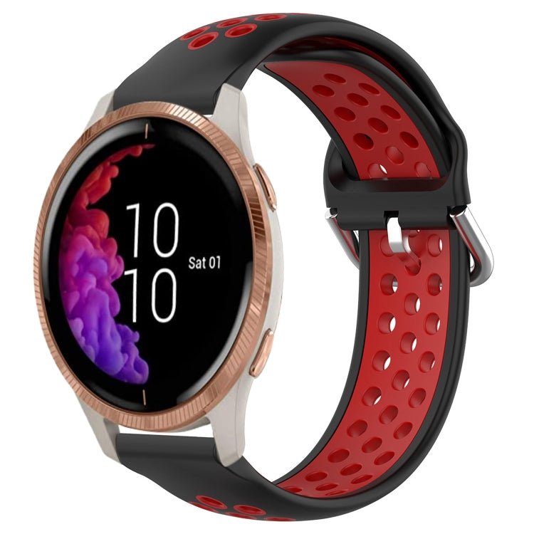 Cinturino sportivo in silicone traspirante perforato da 20 mm, For Garmin Venu