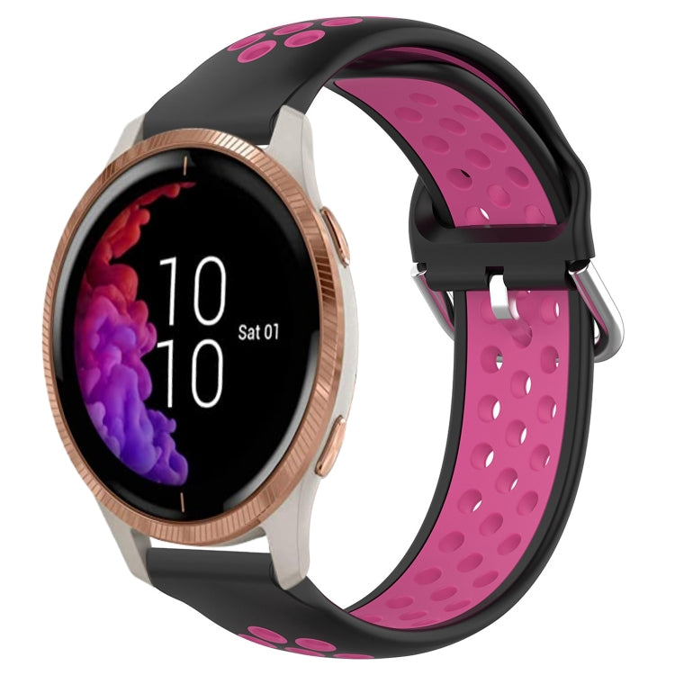 Cinturino sportivo in silicone traspirante perforato da 20 mm, For Garmin Venu
