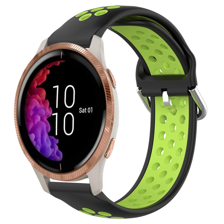 Cinturino sportivo in silicone traspirante perforato da 20 mm, For Garmin Venu