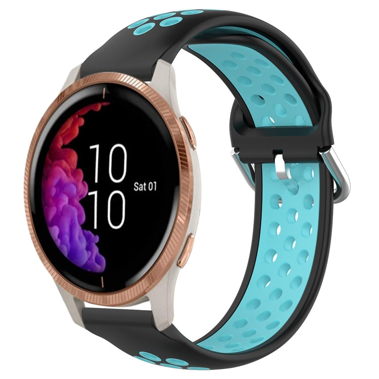 Cinturino sportivo in silicone traspirante perforato da 20 mm, For Garmin Venu