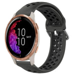 Cinturino sportivo in silicone traspirante perforato da 20 mm, For Garmin Venu