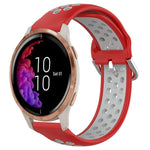 Cinturino sportivo in silicone traspirante perforato da 20 mm, For Garmin Venu