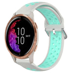 Cinturino sportivo in silicone traspirante perforato da 20 mm, For Garmin Venu