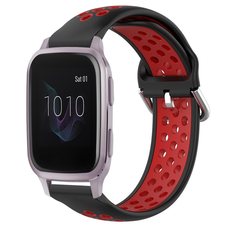 Cinturino sportivo in silicone traspirante perforato da 20 mm, For Garmin Venu SQ