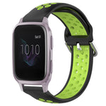 Cinturino sportivo in silicone traspirante perforato da 20 mm, For Garmin Venu SQ