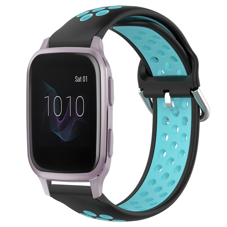 Cinturino sportivo in silicone traspirante perforato da 20 mm, For Garmin Venu SQ