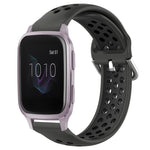 Cinturino sportivo in silicone traspirante perforato da 20 mm, For Garmin Venu SQ