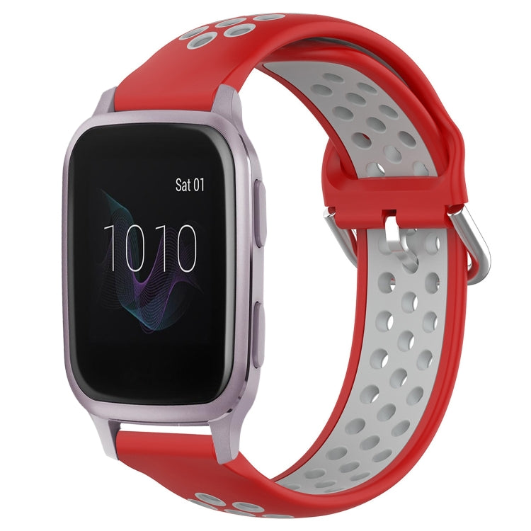 Cinturino sportivo in silicone traspirante perforato da 20 mm, For Garmin Venu SQ