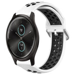 Cinturino sportivo in silicone traspirante perforato da 20 mm, For Garmin VivoMove Style