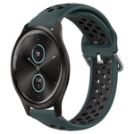 Cinturino sportivo in silicone traspirante perforato da 20 mm, For Garmin VivoMove Style