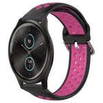 Cinturino sportivo in silicone traspirante perforato da 20 mm, For Garmin VivoMove Style