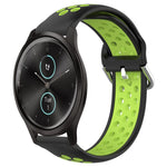Cinturino sportivo in silicone traspirante perforato da 20 mm, For Garmin VivoMove Style