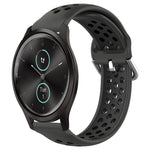 Cinturino sportivo in silicone traspirante perforato da 20 mm, For Garmin VivoMove Style