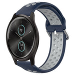 Cinturino sportivo in silicone traspirante perforato da 20 mm, For Garmin VivoMove Style
