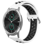 Cinturino sportivo in silicone traspirante perforato da 20 mm, For Garmin VivoMove Luxe