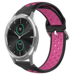 Cinturino sportivo in silicone traspirante perforato da 20 mm, For Garmin VivoMove Luxe