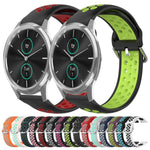 Cinturino sportivo in silicone traspirante perforato da 20 mm, For Garmin VivoMove Luxe