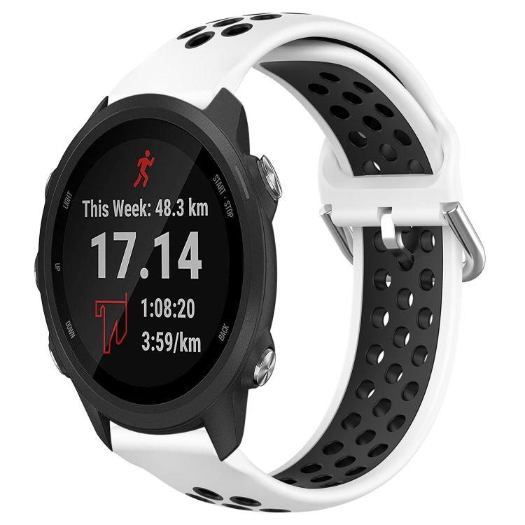 Cinturino sportivo in silicone traspirante perforato da 20 mm, For Garmin Forerunner 245