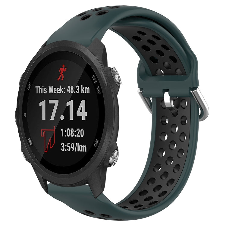 Cinturino sportivo in silicone traspirante perforato da 20 mm, For Garmin Forerunner 245