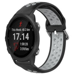 Cinturino sportivo in silicone traspirante perforato da 20 mm, For Garmin Forerunner 245