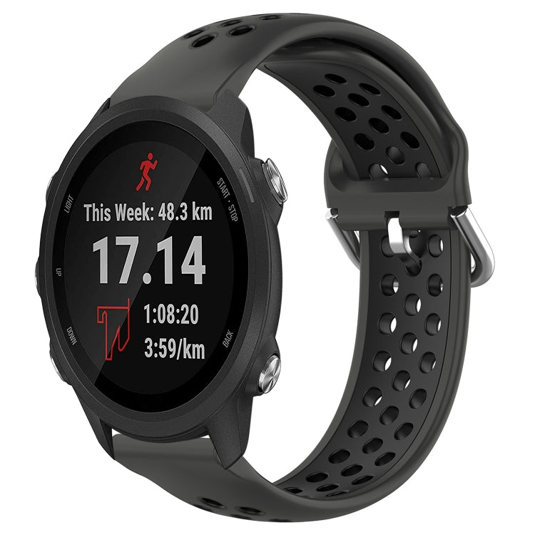 Cinturino sportivo in silicone traspirante perforato da 20 mm, For Garmin Forerunner 245