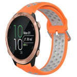 Cinturino sportivo in silicone traspirante perforato da 20 mm, For Garmin Forerunner 645