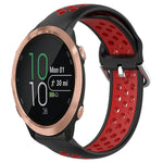 Cinturino sportivo in silicone traspirante perforato da 20 mm, For Garmin Forerunner 645