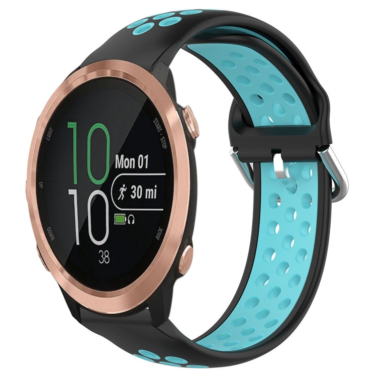 Cinturino sportivo in silicone traspirante perforato da 20 mm, For Garmin Forerunner 645