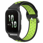 Cinturino sportivo in silicone traspirante perforato da 20 mm, For Garmin Forerunner Sq2