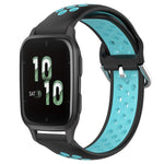 Cinturino sportivo in silicone traspirante perforato da 20 mm, For Garmin Forerunner Sq2