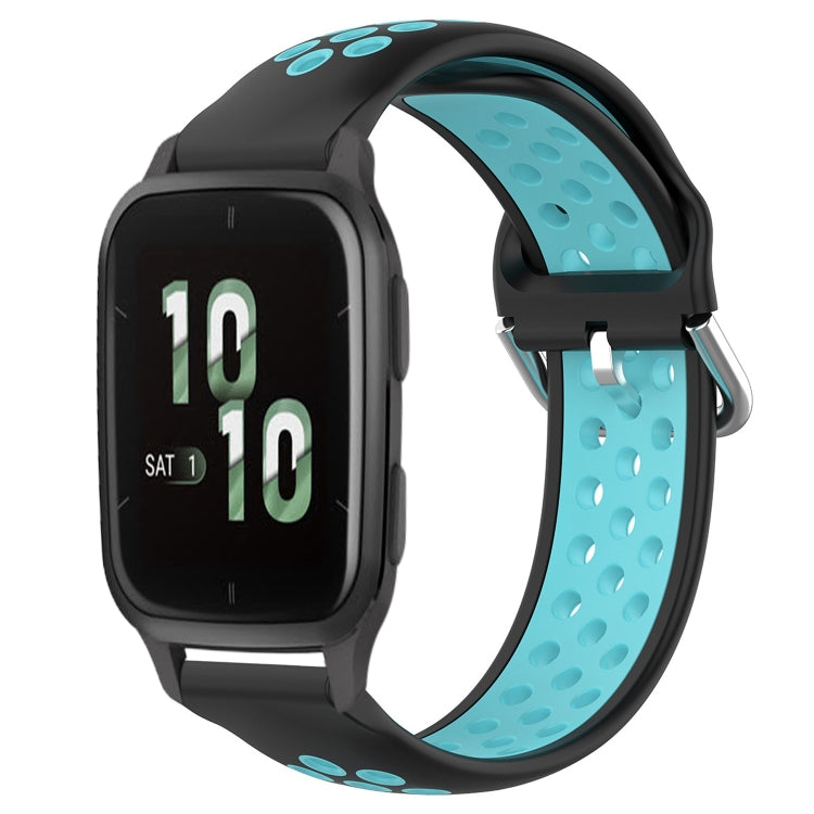 Cinturino sportivo in silicone traspirante perforato da 20 mm, For Garmin Forerunner Sq2