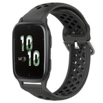 Cinturino sportivo in silicone traspirante perforato da 20 mm, For Garmin Forerunner Sq2