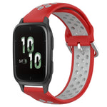 Cinturino sportivo in silicone traspirante perforato da 20 mm, For Garmin Forerunner Sq2