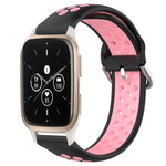 Cinturino sportivo in silicone traspirante perforato da 20 mm, For Garmin Forerunner Sq2 Music
