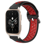 Cinturino sportivo in silicone traspirante perforato da 20 mm, For Garmin Forerunner Sq2 Music