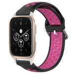 Cinturino sportivo in silicone traspirante perforato da 20 mm, For Garmin Forerunner Sq2 Music