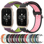 Cinturino sportivo in silicone traspirante perforato da 20 mm, For Garmin Forerunner Sq2 Music