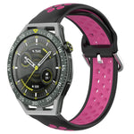 Cinturino sportivo in silicone traspirante perforato da 22 mm, For Huawei Watch GT3 SE