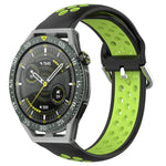 Cinturino sportivo in silicone traspirante perforato da 22 mm, For Huawei Watch GT3 SE