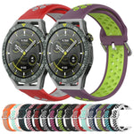 Cinturino sportivo in silicone traspirante perforato da 22 mm, For Huawei Watch GT3 SE