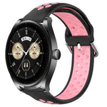 Cinturino sportivo in silicone traspirante perforato da 22 mm, For Huawei Watch Buds